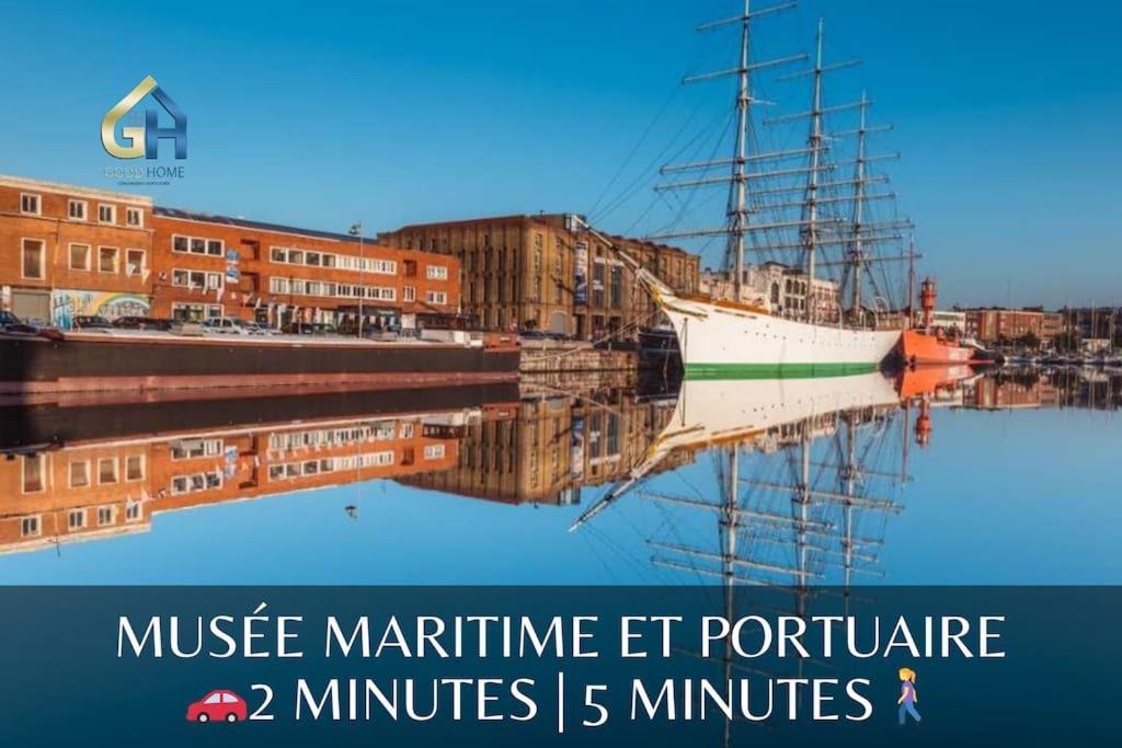 L'Atelier - Au Pied Des Quais Apartman Dunkirk Kültér fotó